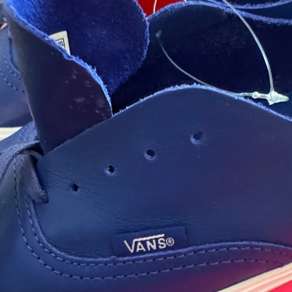 Vans Royal Blue Slip-On Shoes - Picture 4 of 10